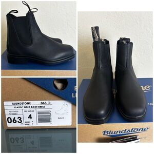 NEW in Box! Blundstone (063) Chelsea Boots, Black W’s US 7, UK 4